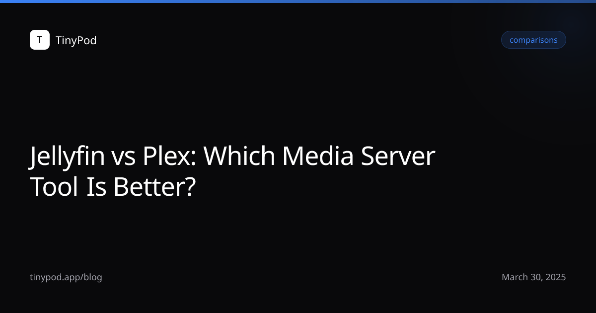 Jellyfin vs Plex: Which Media Server Tool Is Better?