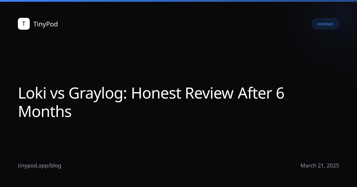 Loki vs Graylog: Honest Review After 6 Months